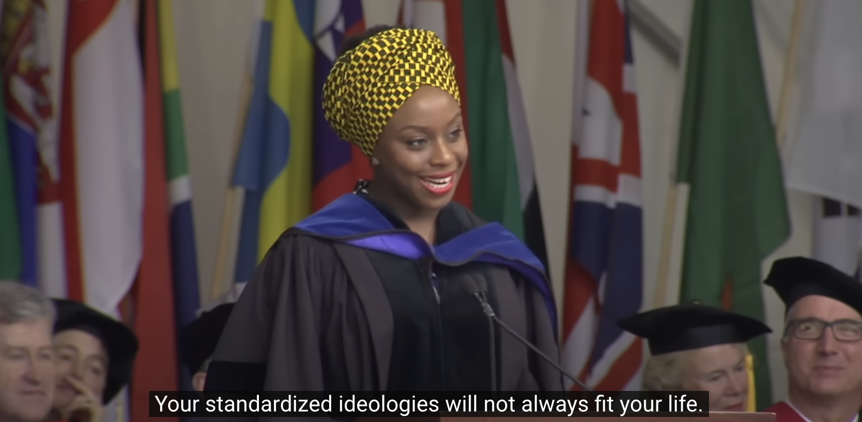 Chimamanda Ngozi Adichie commencement speech